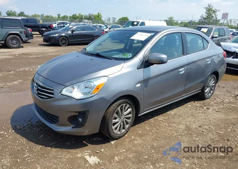 2019 Mitsubishi Mirage G4 Es z USA, uszkodzony, nr VIN ML32F3FJ5KHF14817